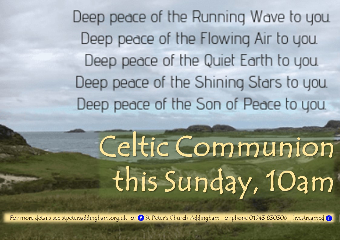 Celtic reflective communion 2023