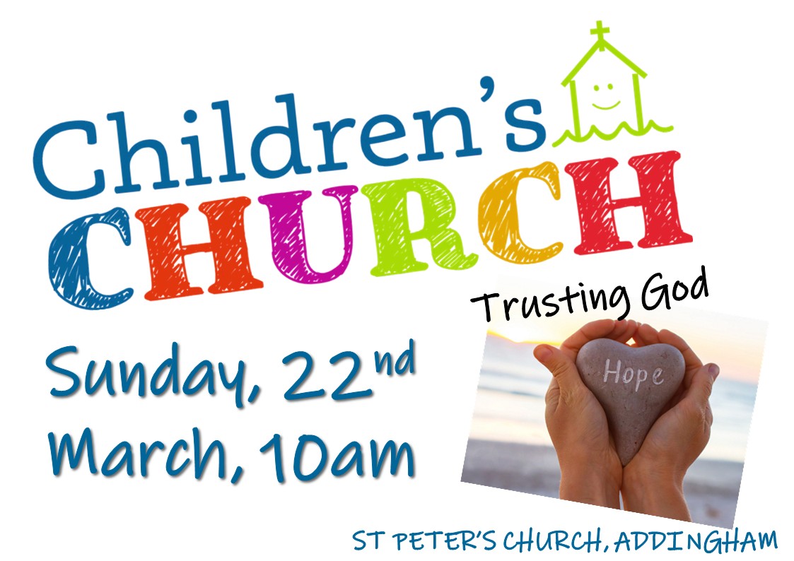 Childrens Church 22 March 2026 Hope Lazarus
