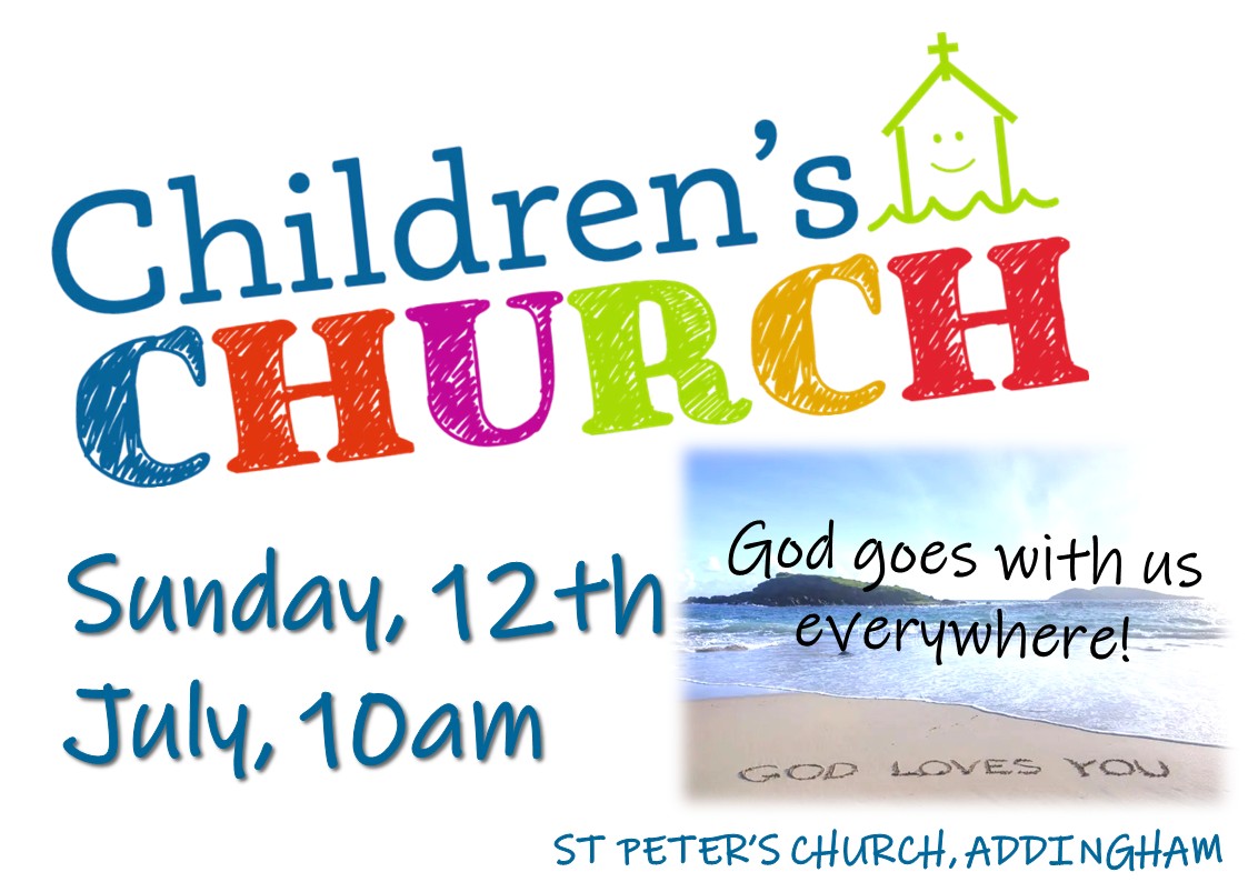 Childrens Church 12 July 2026