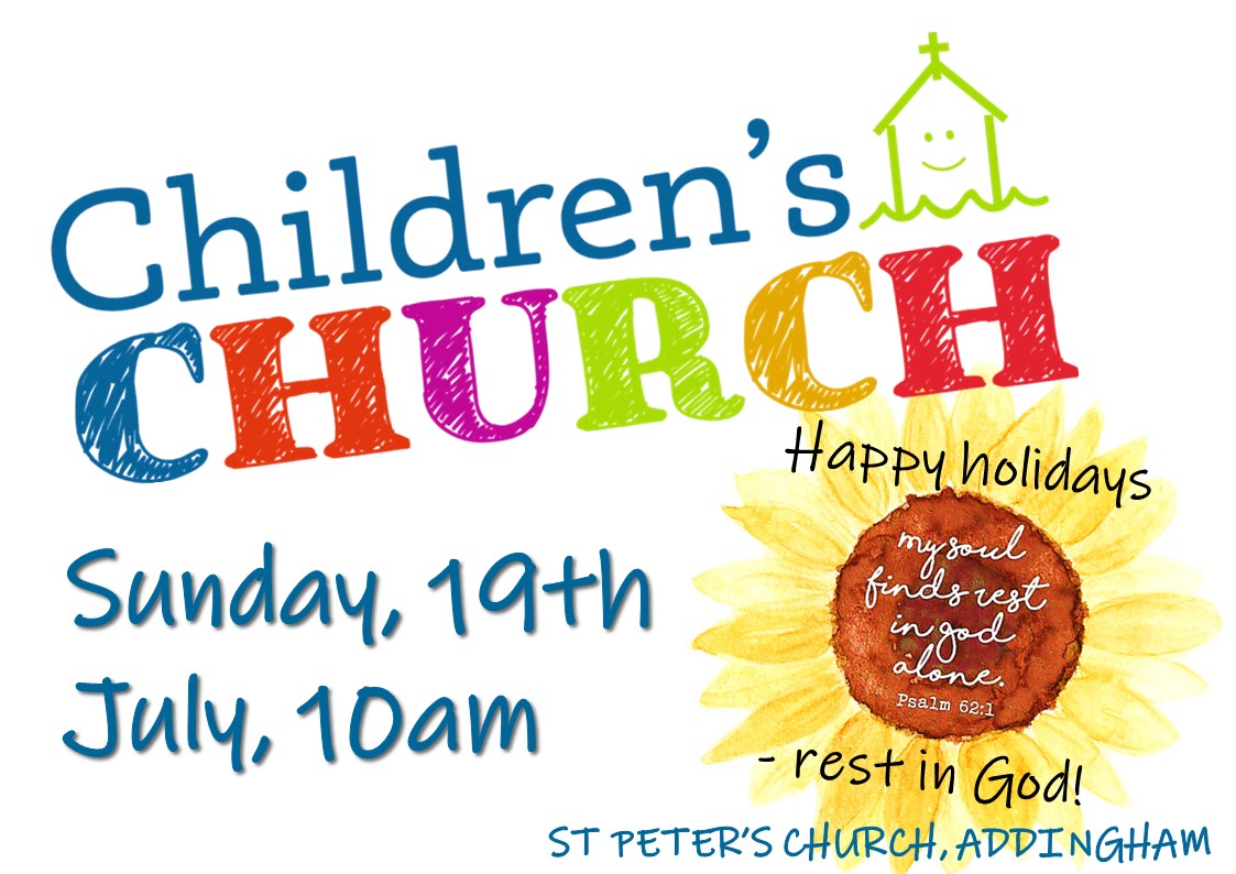 Childrens Church 19July 2026