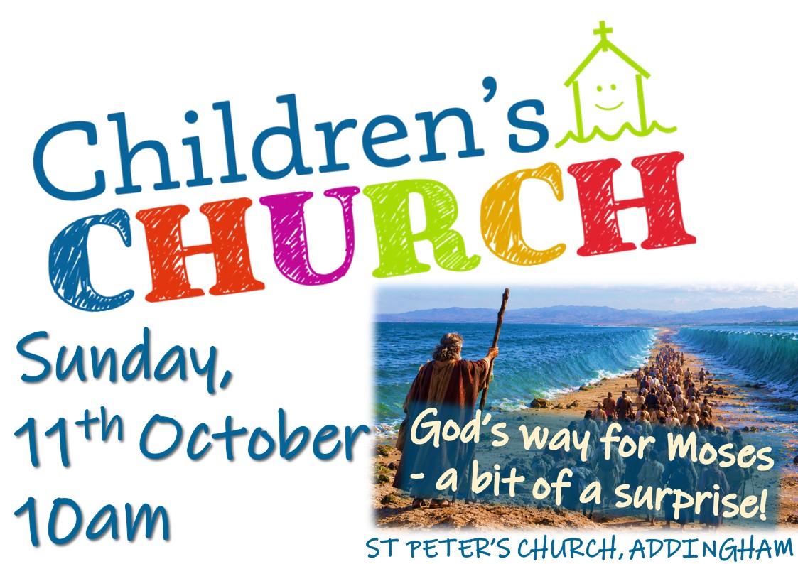 Childrens Church 11 October 2026