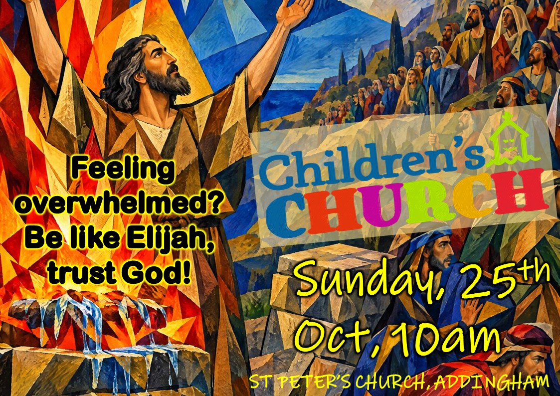 Childrens Church 25th Oct 2026 Elijan