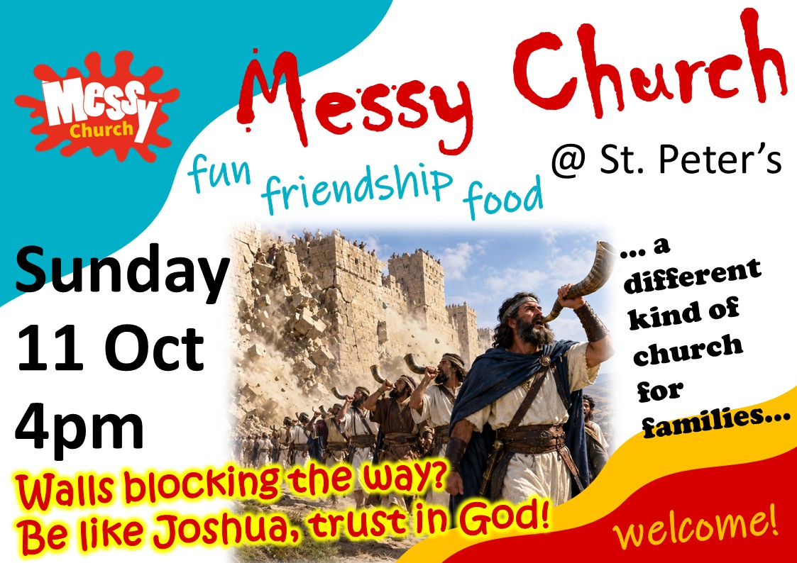 Messy October 26 Joshua and Jericho